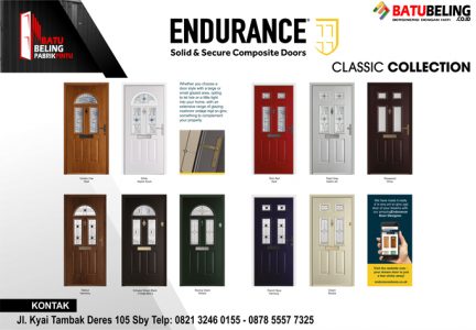 pintu kayu endurance classic